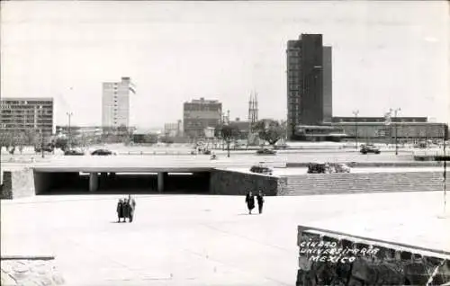Foto Ak Ciudad de Mexico Mexiko Stadt, Universtätsstadt