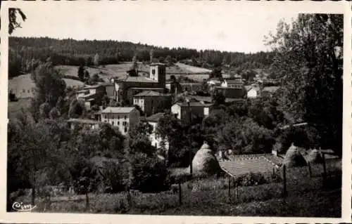 Ak Auzelles Puy-de-Dôme, Vue generale