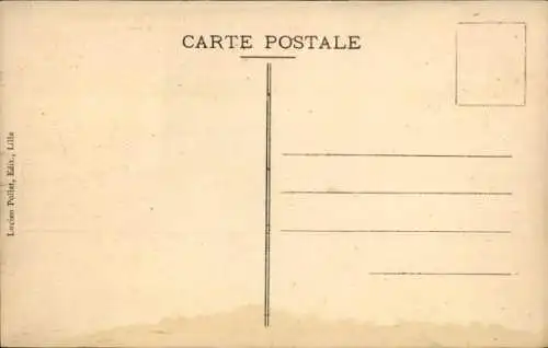 Ak Lille Nord, La Prefecture et le Boulevard de la Liberte