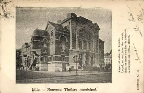 Ak Lille Nord, Nouveau Theatre municipal