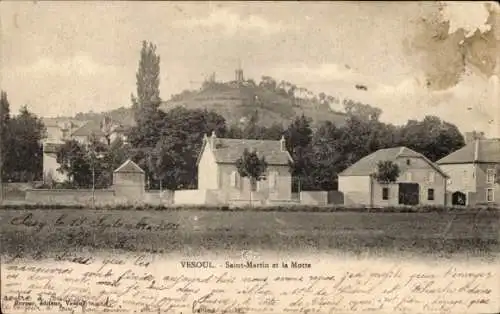 Ak Vesoul Haute Saône, Saint Martin, La Motte