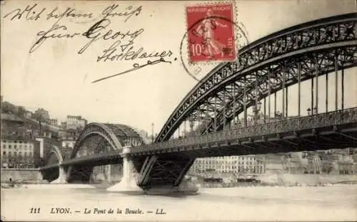 Ak Lyon Rhône, Pont de la Boucle