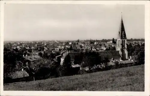 Ak Mussidan Dordogne, Vue Generale