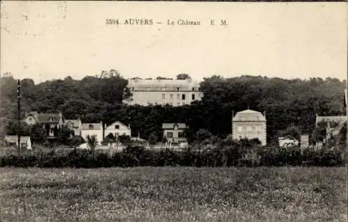 Ak Auvers sur Oise Val d'Oise, Chateau