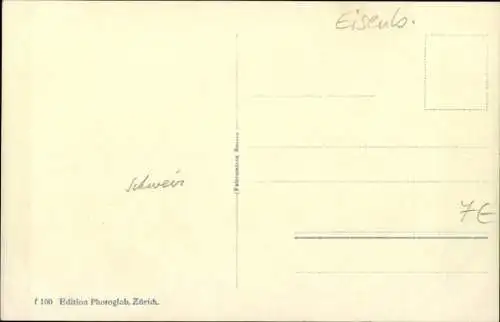 Ak Schweiz, Brünigbahn, Passhöhe