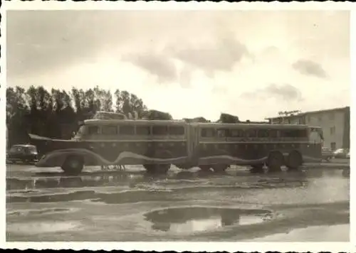 Foto Bus, Mercedes L6600 Stockmann Schokolade, Fahrzeugwerke Kannenberg