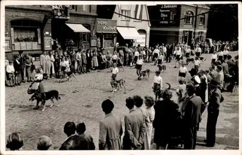 Ak Husum in Nordfriesland, 350 Jahrfeier, Heimatfest 1953, Festzug