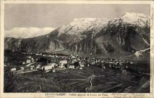 Ak Levico Bagni Valsugana Terme Trentino, Panorama, Gebirge