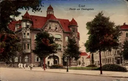 Ak Sowjetsk Tilsit Ostpreußen, Thesingplatz