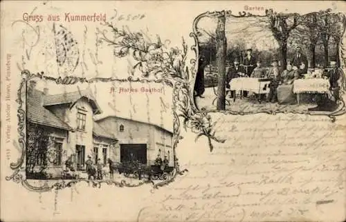 Passepartout Ak Kummerfeld in Schleswig Holstein, Gasthof