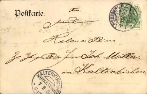 Passepartout Ak Kummerfeld in Schleswig Holstein, Gasthof