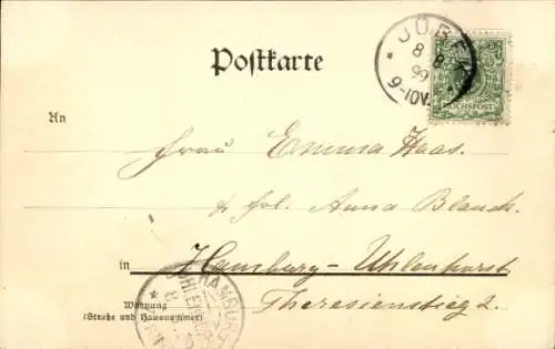 Ak Hollingstedt an der Treene, Kirche, Meierei