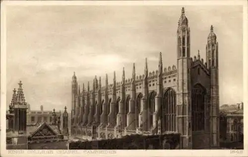 Ak Cambridge Ostengland, King's-College-Chapel
