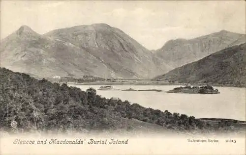 Ak Burial Island Schottland, Glencoe, Macdonalds'