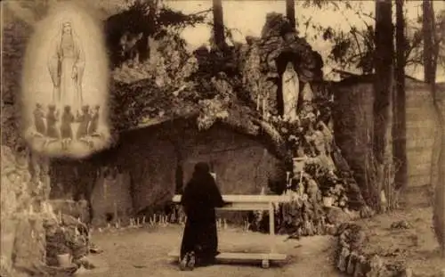 Ak Beauraing Wallonien Namur, La Grotte