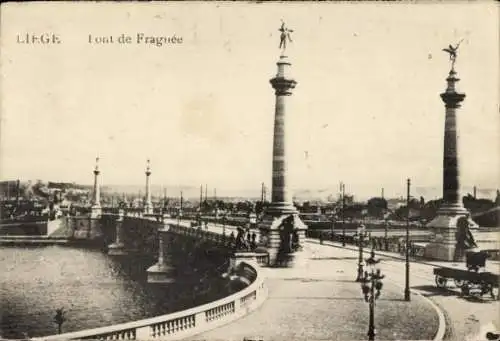 Ak Lüttich Lüttich Wallonien, Pont de Fragnee