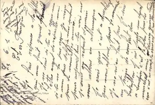 Ak Lüttich Lüttich Wallonien, Pont de Fragnee