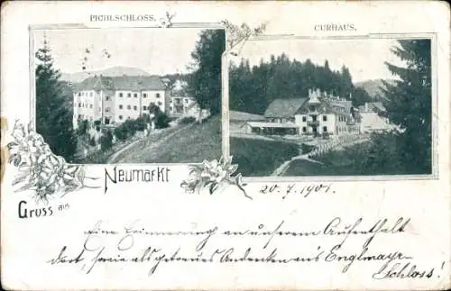 Ak Neumarkt in der Steiermark, Pichlschloss, Kurhaus