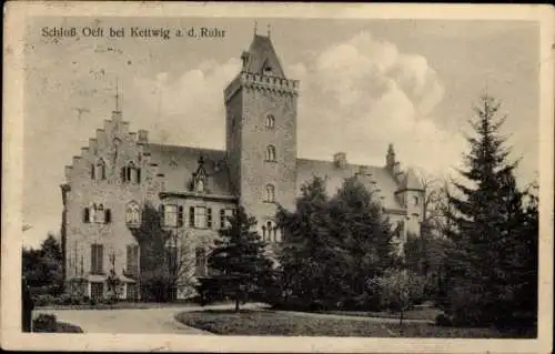 Ak Kettwig Essen im Ruhrgebiet, Schloss Oefte, Oeft