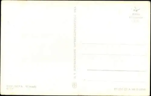 Ak Schauspieler Lothar Blumhagen, Portrait, Zigarette, DEFA Film