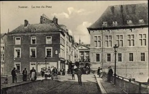 Ak Namur Wallonien, La rue du Pont