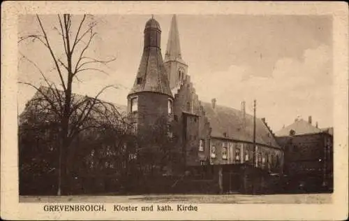 Ak Grevenbroich in Westfalen, Kloster, katholische Kirche