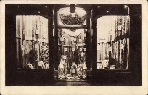 Ak Dokkum Dongeradeel Friesland Niederlande, Handlung, Schaufenster, Koninginnefeest 1926