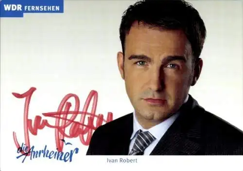 Ak Schauspieler Ivan Robert, Portrait, Autogramm, Immer Sonntag, WDR