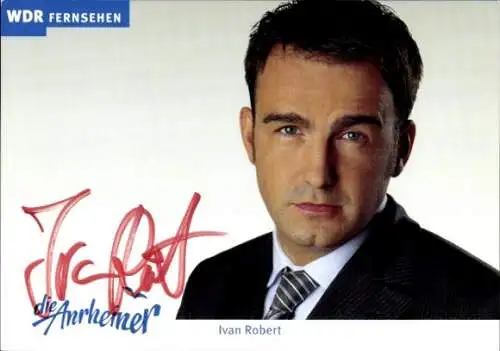 Ak Schauspieler Ivan Robert, Portrait, Autogramm, Immer Sonntag, WDR