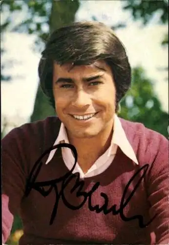 Ak Schauspieler Roy Black, Portrait, Autogramm, Sänger