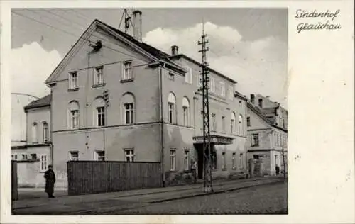 Ak Glauchau in Sachsen, Hotel Lindenhof