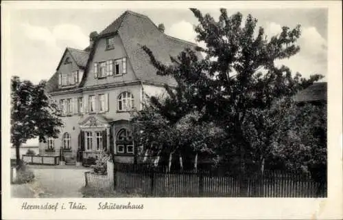 Ak Hermsdorf in Thüringen, Schützenhaus