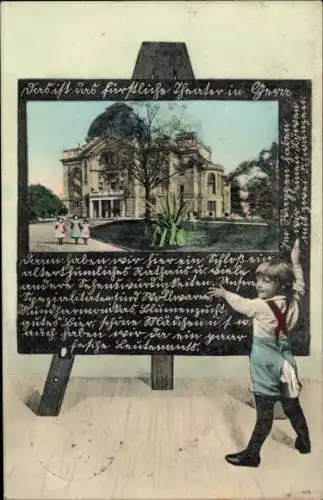 Passepartout Ak Gera in Thüringen, Theater