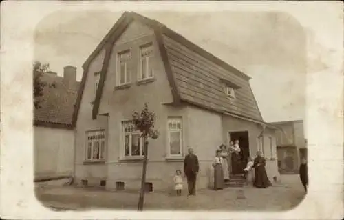 Foto Ak Wittingen in Niedersachsen, Wohnhaus