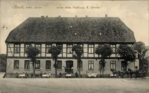 Ak Ebstorf in der Lüneburger Heide, Hotel Altes Posthaus