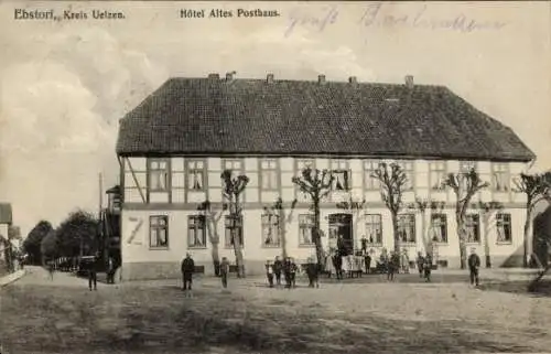 Ak Ebstorf in der Lüneburger Heide, Hotel Altes Posthaus