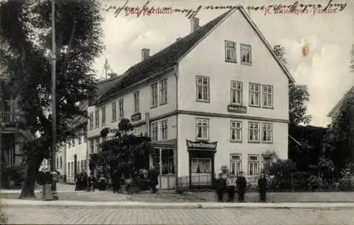 Ak Bad Pyrmont in Niedersachsen, H. Steinmeyers Pension