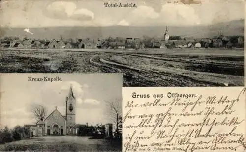 Ak Ottbergen Schellerten in Niedersachsen, Gesamtansicht, Kreuz-Kapelle