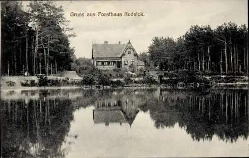 Ak Rudnik Rudnick Grudziądz Graudenz Westpreußen, Forsthaus