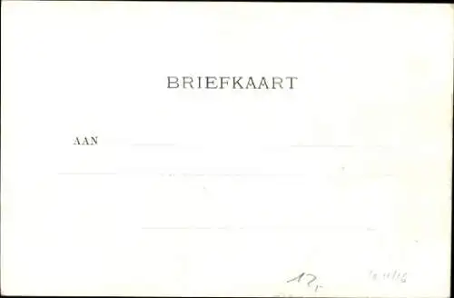 Ak Groningen Niederlande, Kinder-Prozession 7. Febr. 1901