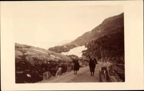 Foto Norwegen, Wanderpartie zur Hütte