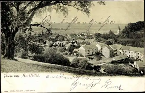 Ak Amstetten in Niederösterreich, Gesamtansicht