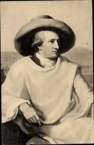 Künstler Ak Tischbein, J. H. W., Schriftsteller Johann Wolfgang von Goethe, Portrait