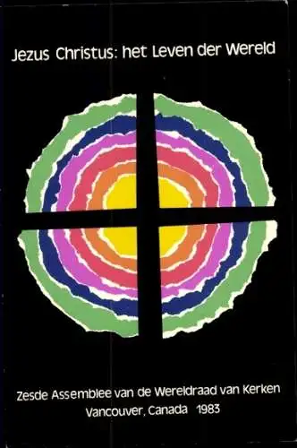 Ak Lunteren Gelderland, Ferienwochen 1983, Versammlung des Ökumenischen Rates der Kirchen Vancouver