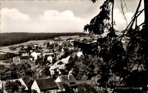 Ak Brombach Schmitten im Taunus Hessen, Totalansicht, Gaststätte Haus Waidmannsruh