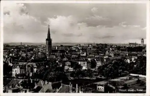 Ak Düren im Rheinland, Totalansicht, Kirchturm