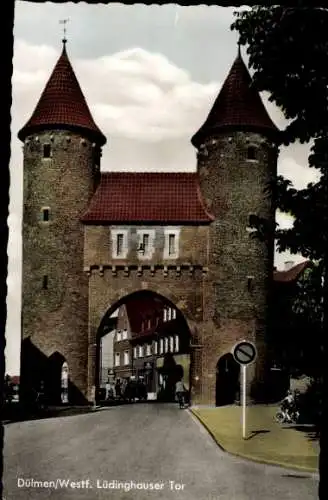 Ak Dülmen im Münsterland Westfalen, Lüdinghauser Tor