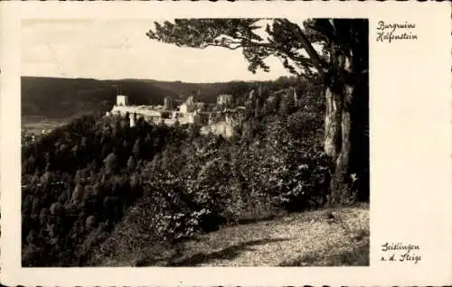 Ak Geislingen an der Steige, Burgruine Helfenstein