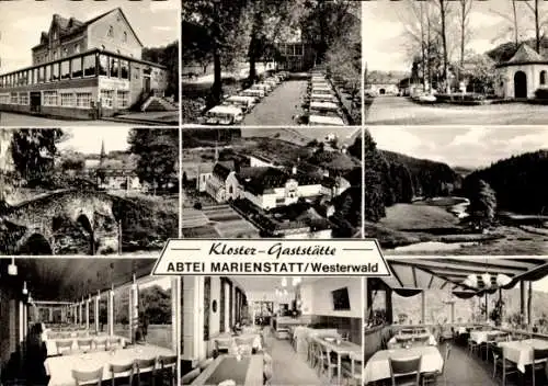 Ak Marienstatt Streithausen, Klostergaststätte Abtei Marienstatt, Inh. Paul Hammerschmidt