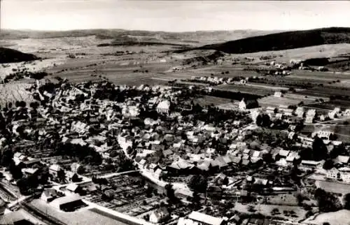 Ak Ostheim vor der Rhön Unterfranken, Totalansicht